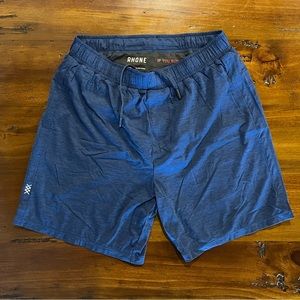 Rhone Tempo 6” Brief Lined Shorts Size Small